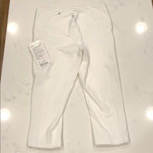 Lululemon Mind Over Miles Crop leggings NWT & Bag